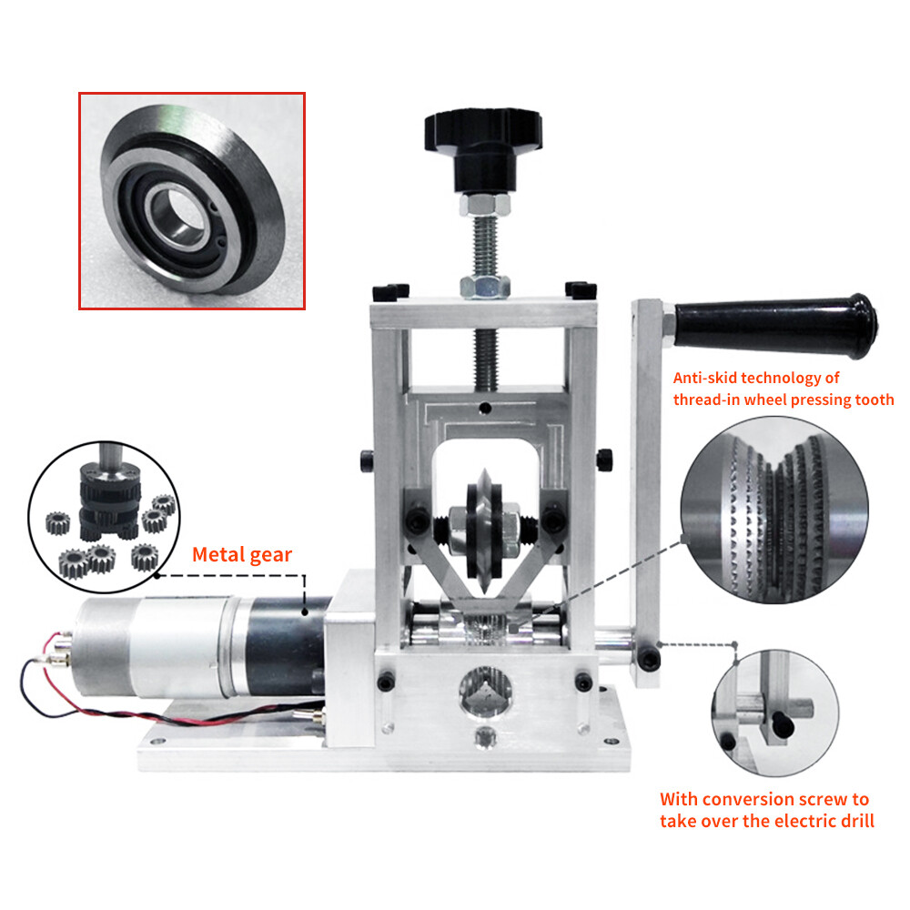 Electric Semi-automatic Wire Stripping Machine Manual Cable Stripper 110V-240V