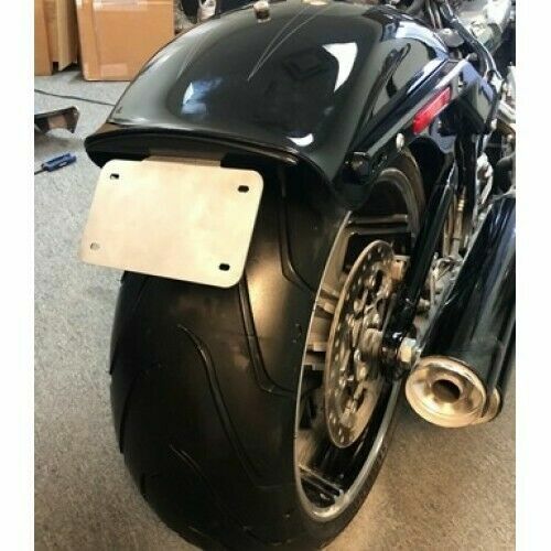 Rolled License Plate Relocation Bracket for HARLEY-DAVIDSON BREAKOUT 2012-2023