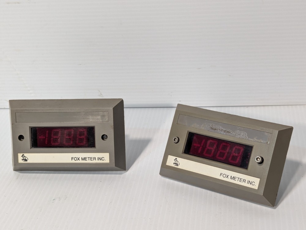 Fox Meter F161-134 DC Panel Meter