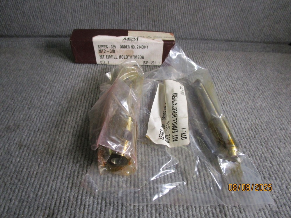 2 Meda MT2-3/8 & Larger Size MTE/Mill Hold A