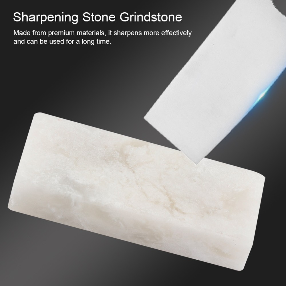 (White)10000 Grid Mini Sharpening Stone Grindstone Sharpener Knife US