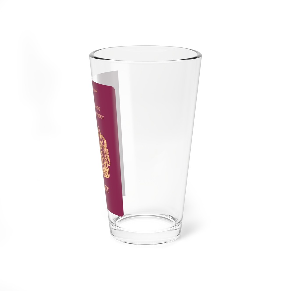 Jersey Passport - Pint Glass 16oz