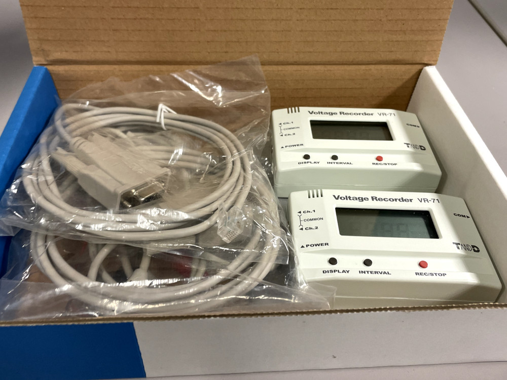 Voltage Recorder VR-71 - Used Tested Working