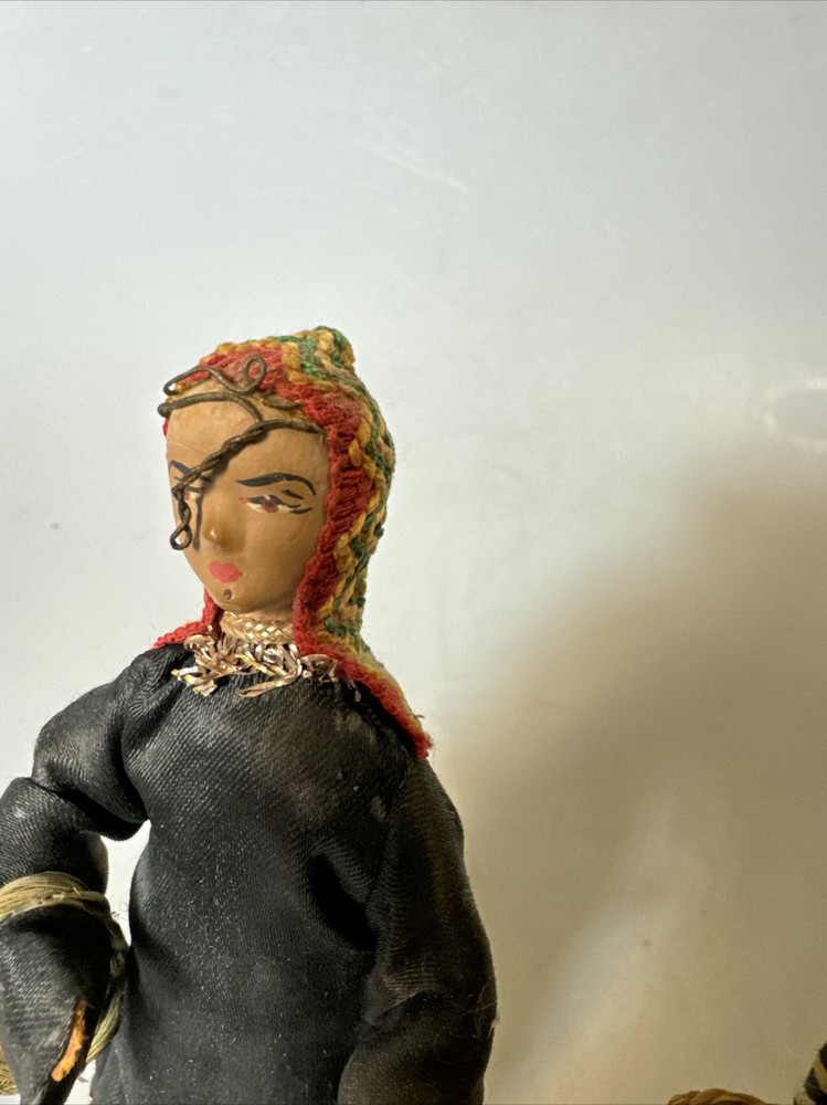 2 Hand made dolls by Sabra, Israel