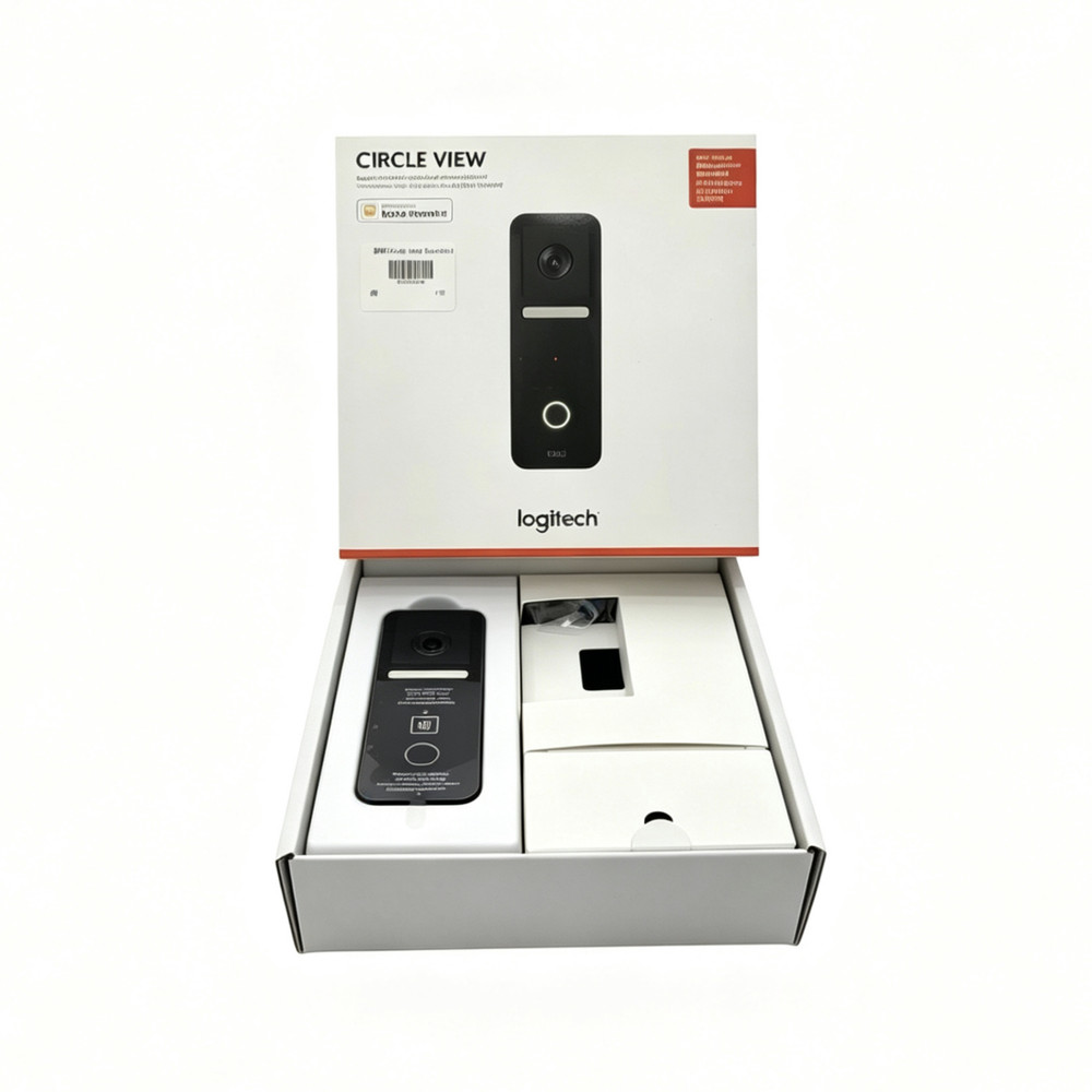 Logitech Circle View Apple Homekit-enabled wired doorbell