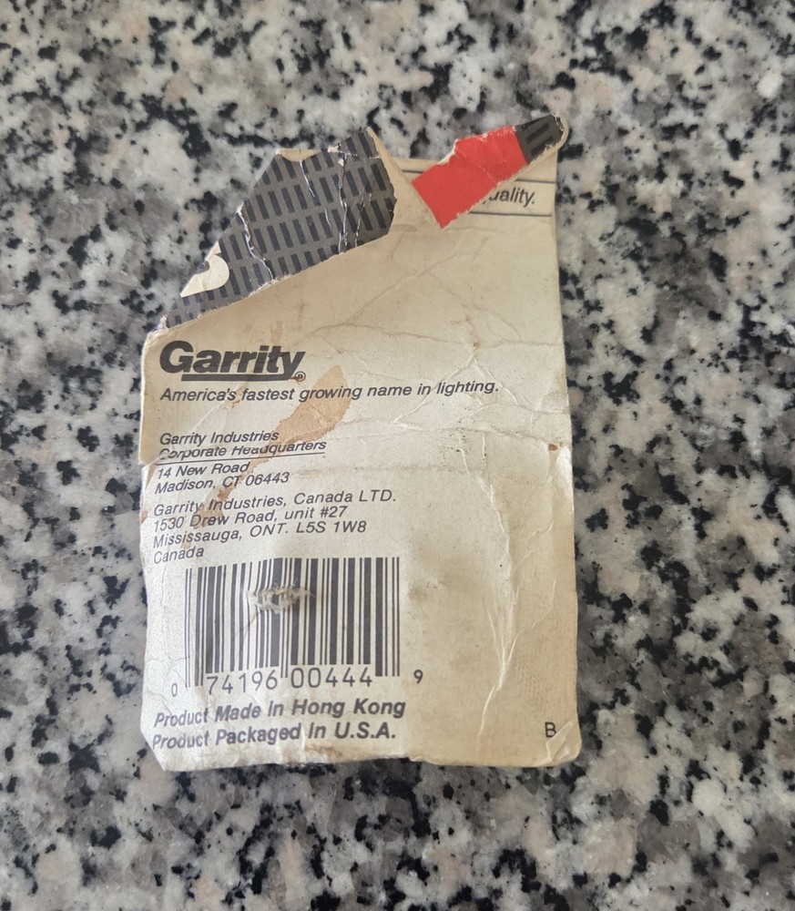 Garrity Krypton FlashlightBulb Lamp for 2 AA 2C Cell Batteries VTG Replacement