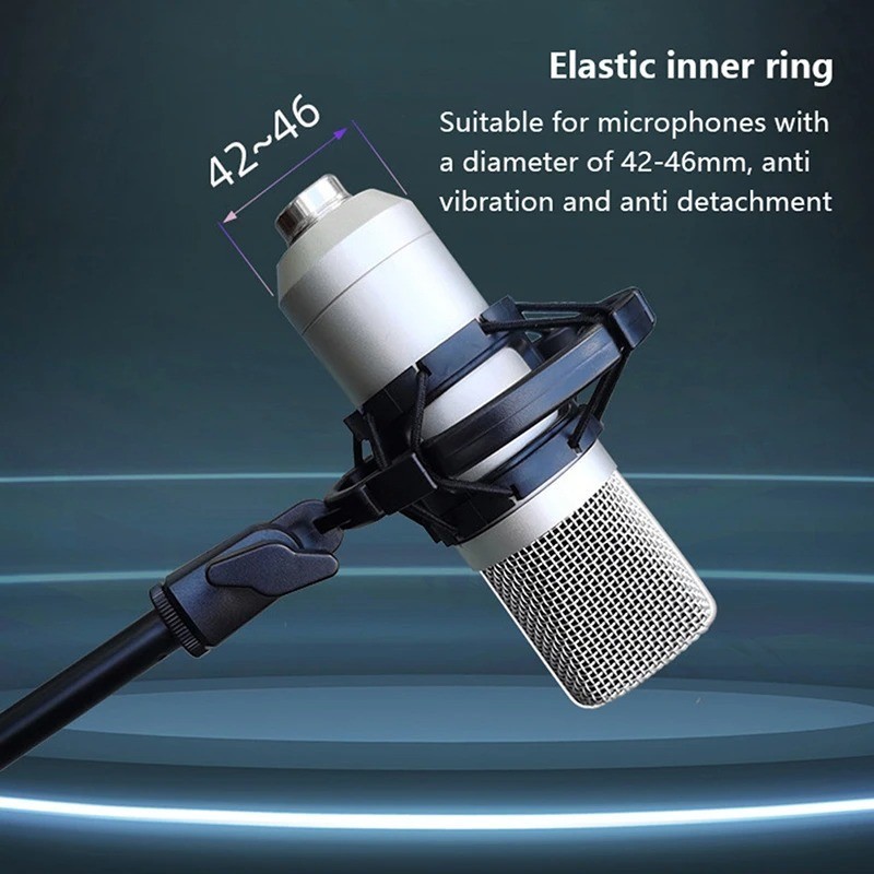 Universal Professional Condenser Microphone Shock Mount Holder Studio Recording