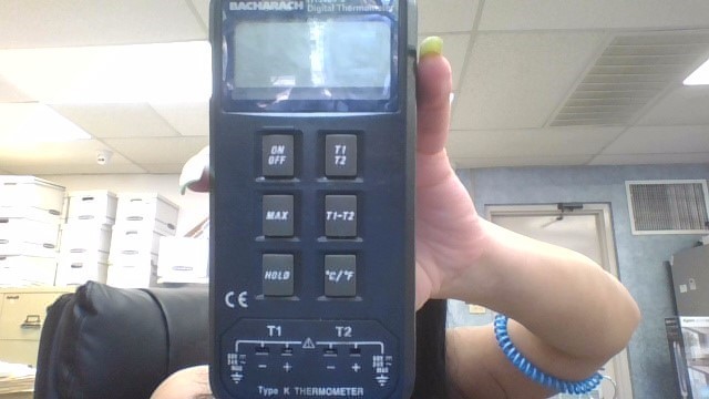 BACHARACH DETECTOR TH3000 DIGITAL THERMOMETER (MCP011196)