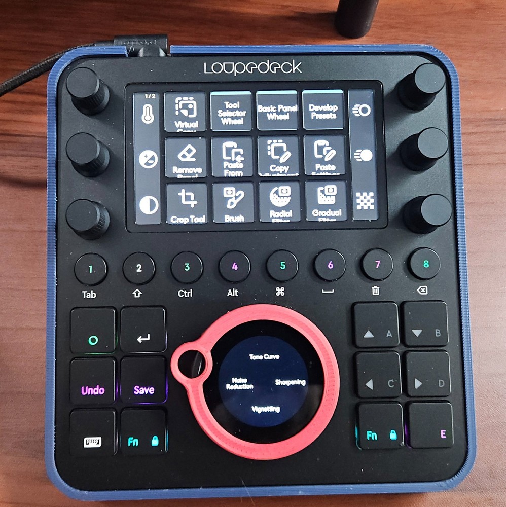 Loupedeck CT Creative Tool (LDD1903) Editing Console, Excellent Cond. w/ Extras