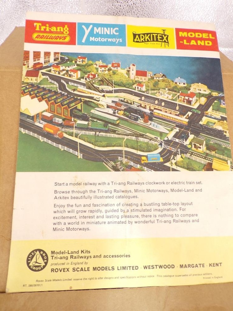 1965 Triang Railways Catalogue Eleventh Edition A3