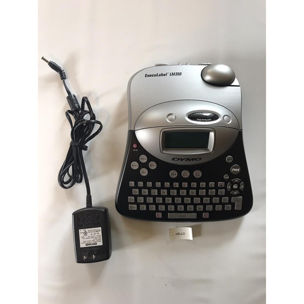DYMO ExecuLabel LM350 Label Maker Portable Tag Printer Home/Office