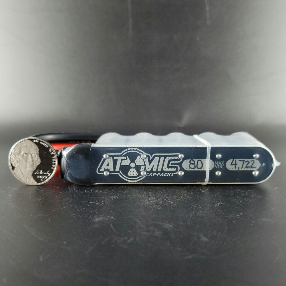 ATOMIC Linear RC Cap Pack /ESC Pack / 8-16S / 4,500uF Minimum / 80V / USA