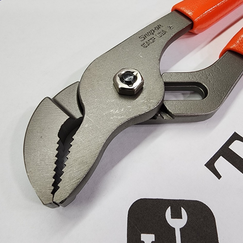 Snap-on Tools NEW ORANGE 9" Adjustable Joint Interlocking Channel Pliers 91ACP