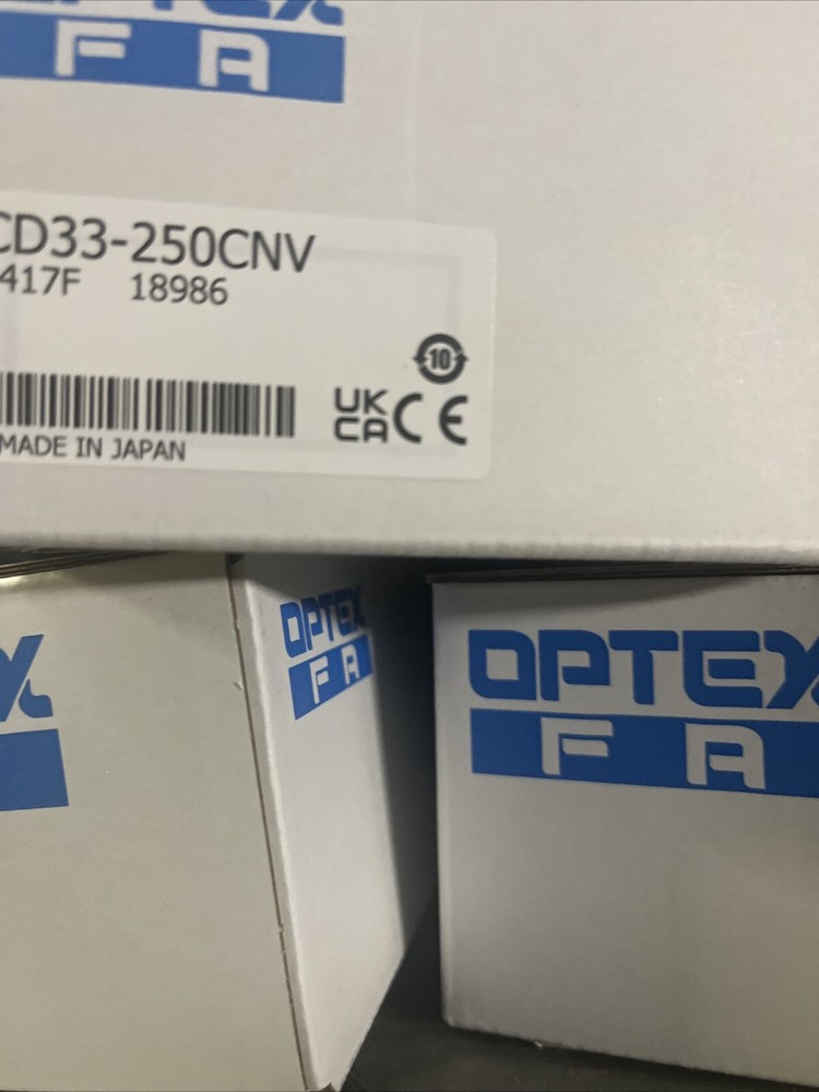 Optex CD33-250CNV Diffuse 250mm Â±150mm, 2ch NPN, QD MFGD