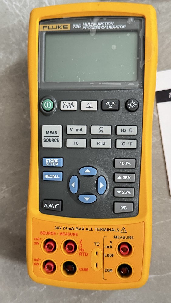 Fluke 725 Multifunction Process Calibrator Calibrated tested good working 2024