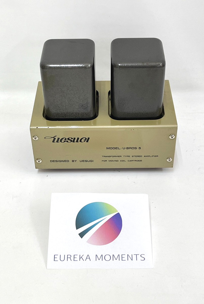 Uesugi U BROS 5 U-BROS-5 Type H Step Up Transformer Stereo Amplifier Used