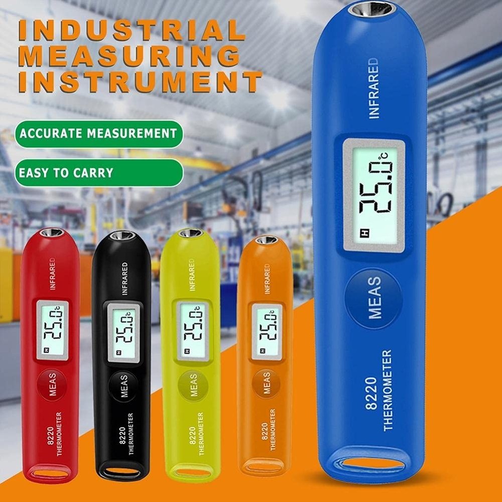 Contactless Mini Digital Infrared Thermometer Handheld Portable Pocket...