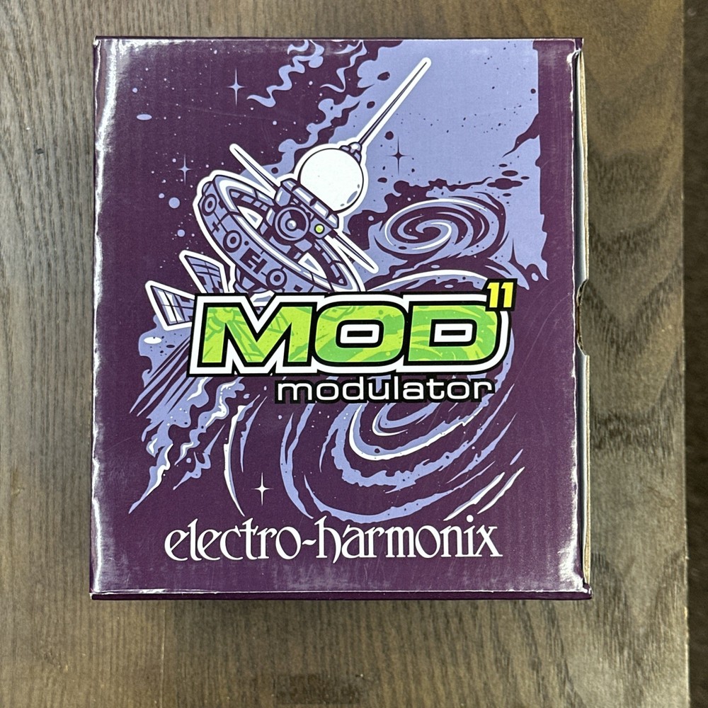 Electro Harmonix EHK MOD 11 Modulator Guitar Effects Pedal Modulation trem phase