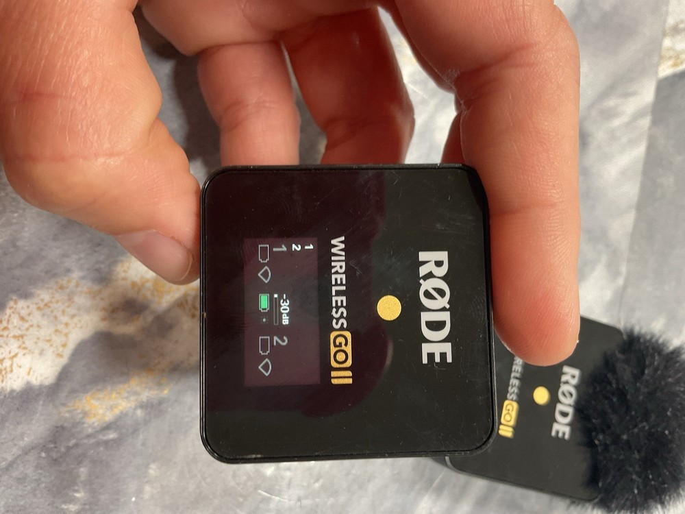 Rode Wireless GO II Clip-On Microphone