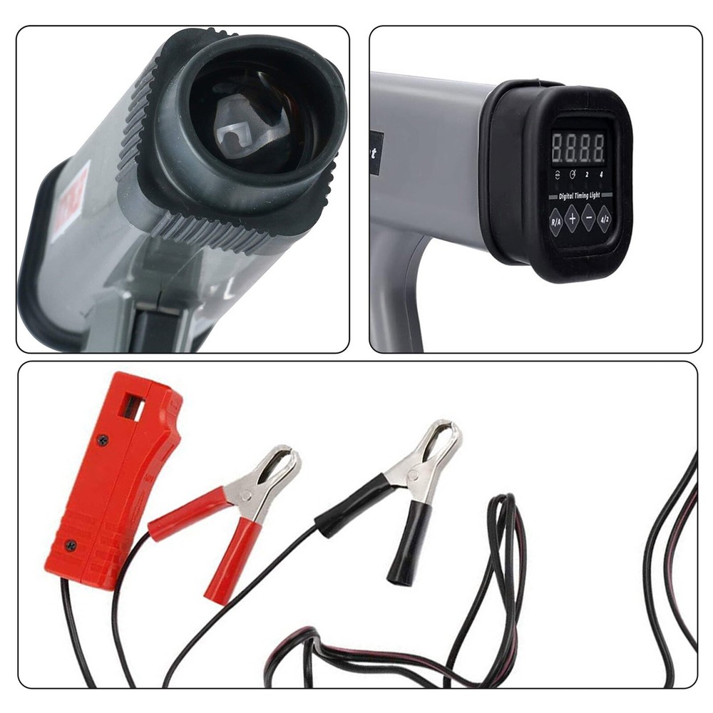 Digital Timing Light Automotive tool Inductive Ignition Stroke Petrol Engine Cwk