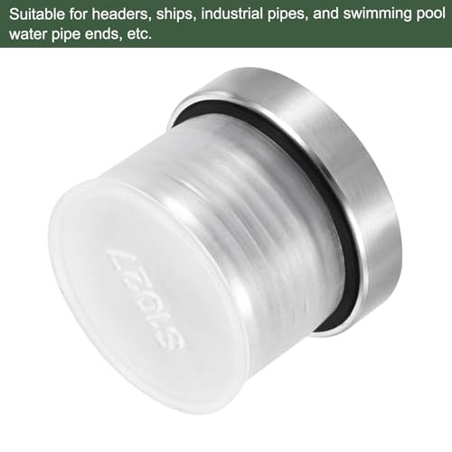 M27 x 2 Stainless Steel Pipe Plug, Internal Hex Head Socket Pipe Fitting |