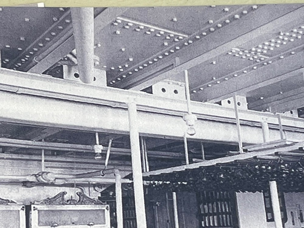 RMS OLYMPIC, FIRST CLASS PANTRY, REPRINTED PHOTOGRAPH, HIGH QUALITY