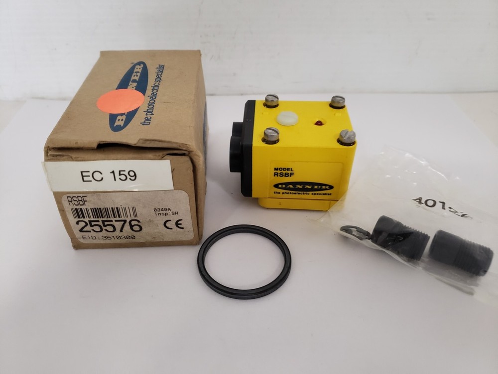 BANNER ENGINEERING RSBF SENSOR HEAD MODULE PHOTOELECTRIC INFRARED (25576) NIB