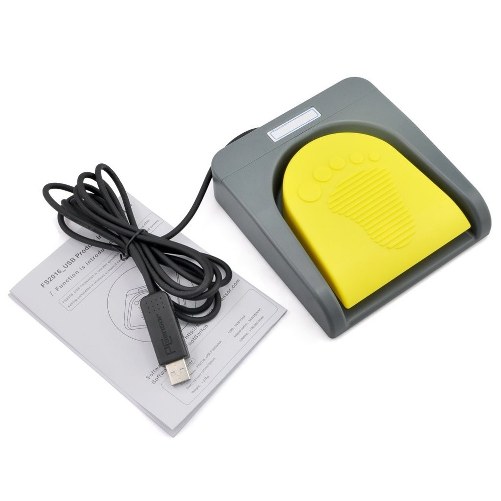 Mechanical Foot Switch for Key Commands