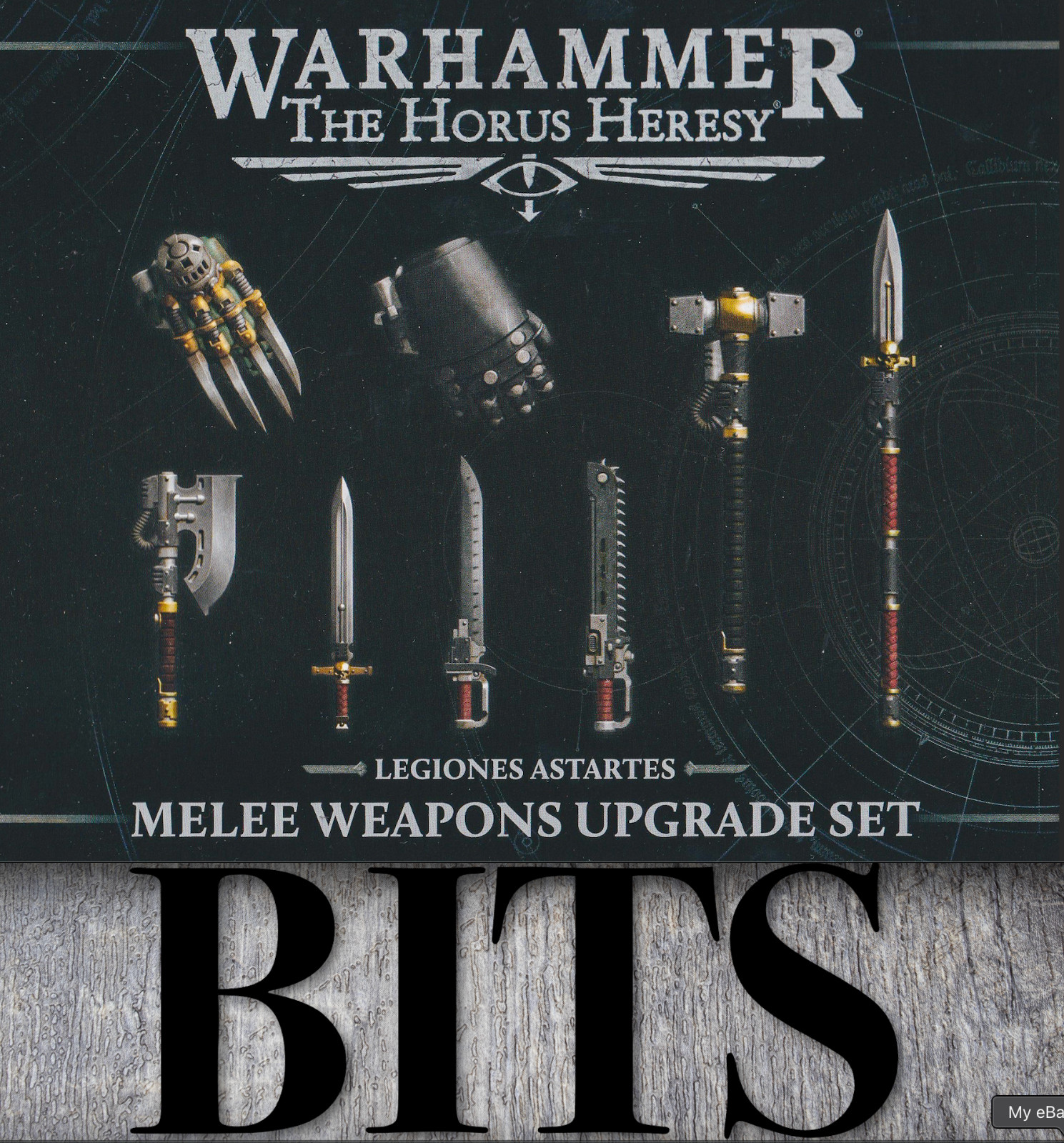 Warhammer 40k Horus Heresy Mark II III IV VI MELEE WEAPONS UGRADE SET Bit Bits
