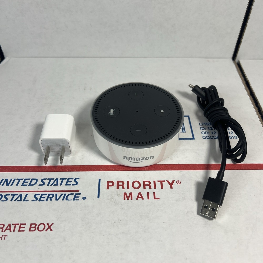 Amazon Echo Dot  2nd Gen Alexa Smart Speaker -NR MINT - SAME DAY SHIP - WARRANTY