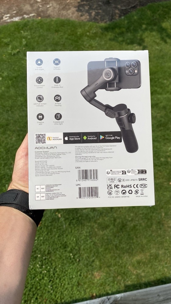 AOCHUAN Smart V8 3-Axis Handheld Gimbal