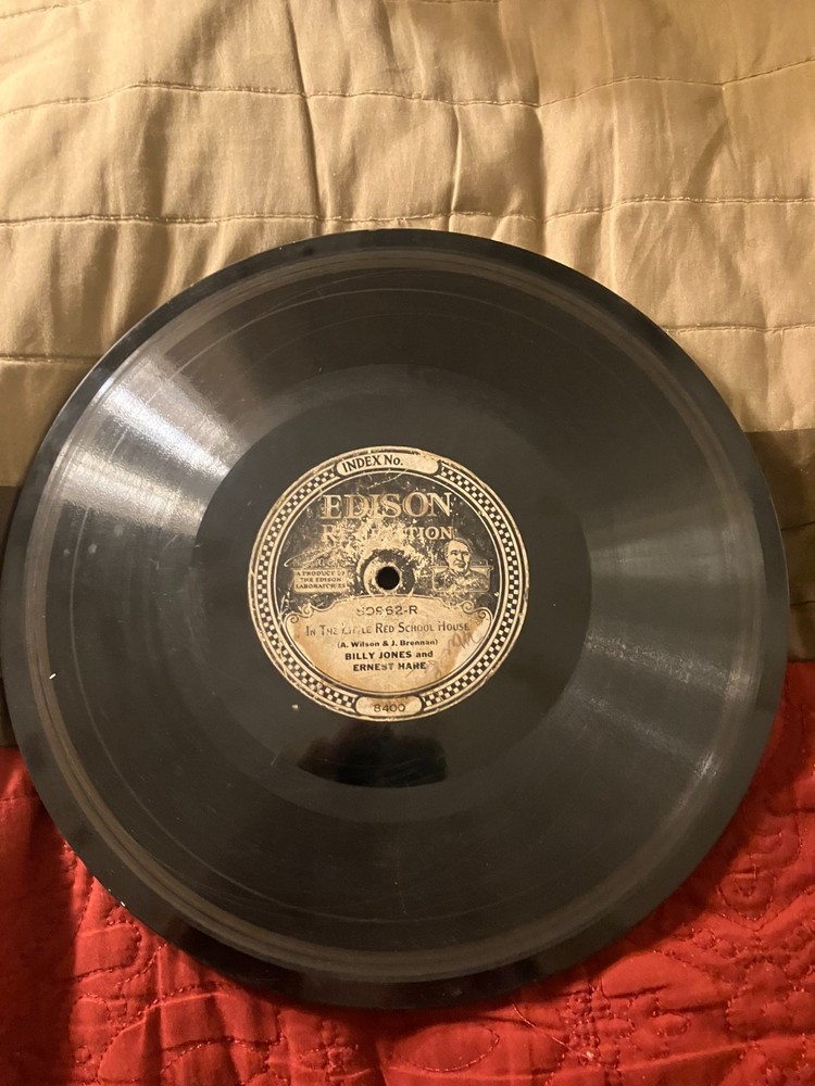 Edison Diamond Disc Record #50962 "Broken-Hearted Blues" Al Bernard