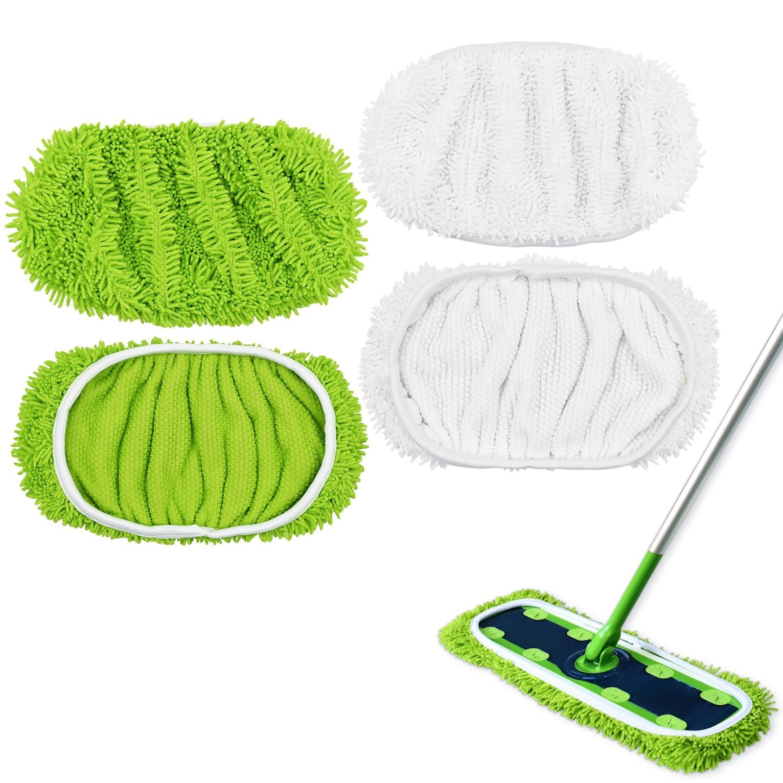 XL Mop Pads Compatible with Swiffer XL Sweeper, X-Large Dry Sweeping Cloths, ...
