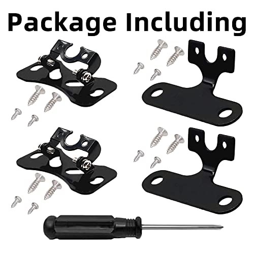 Car Rear Camera Mounting Bracket Kit - Universal Adjustable Vehicle Backup