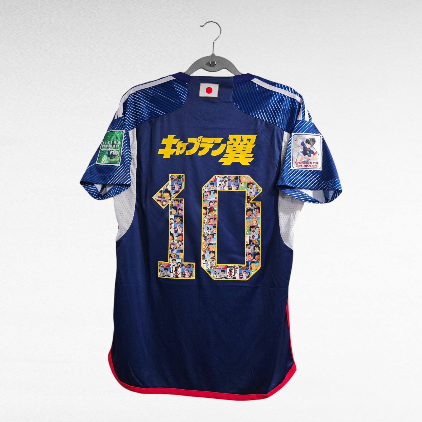 JAPAN HOME NATIONAL TEAM JERSEY - 2022 - CAPTAIN TSUBASA # 10 - MEDIUM
