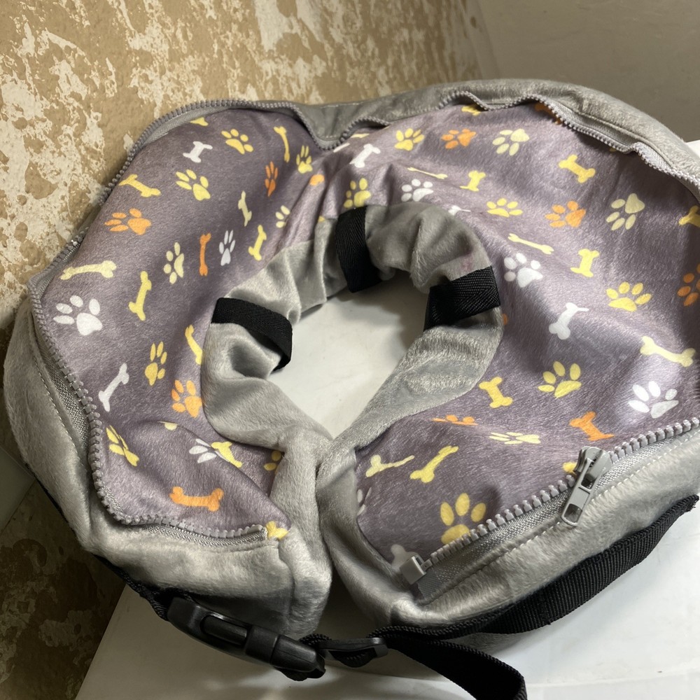 Dog Donut Collar Soft Inflatable New No Box Size L Adjustable
