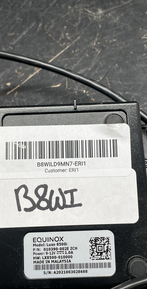 Equinox Luxe 8500i HD LCD Touchscreen Payment Terminal POS Unit
