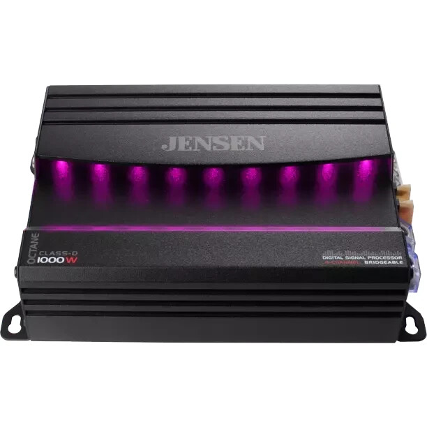 Jensen XDA94RB 1000 Watts Class D 4 Channel Bridgeable Amplifier x 4 RMS - [LN]