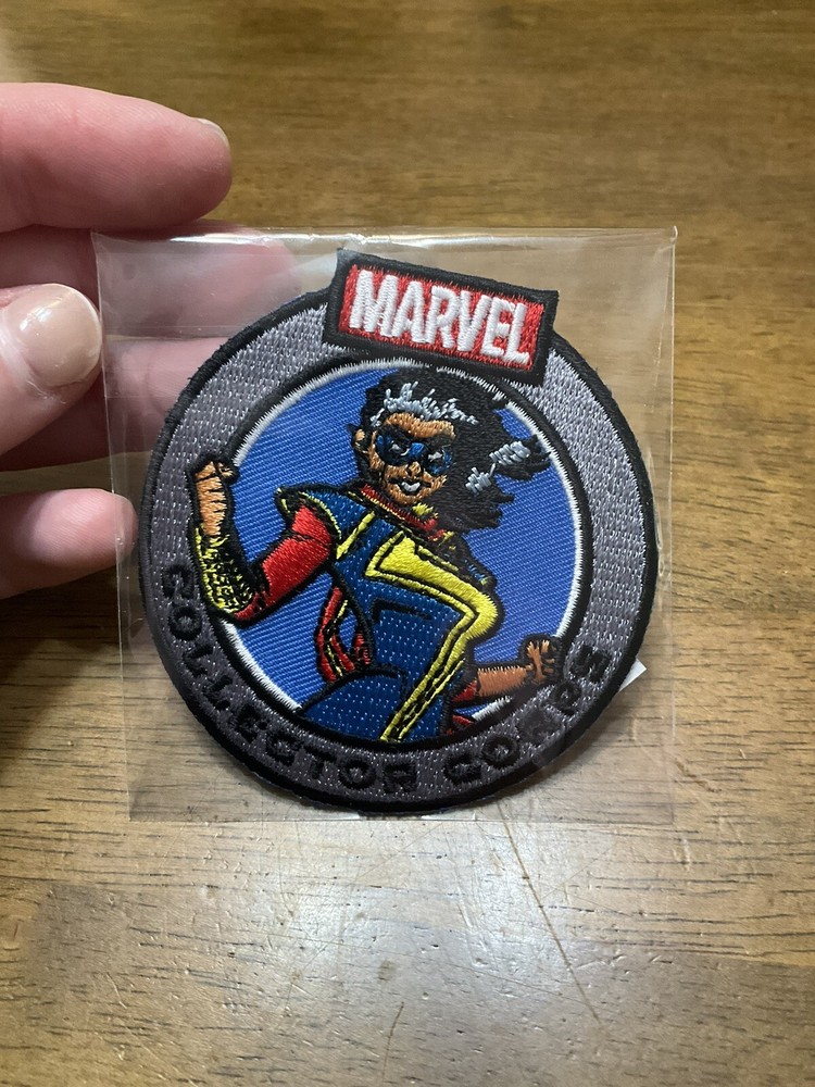 New 2016 Funko Marvel Collector Corps Round Captain Marvel Patch