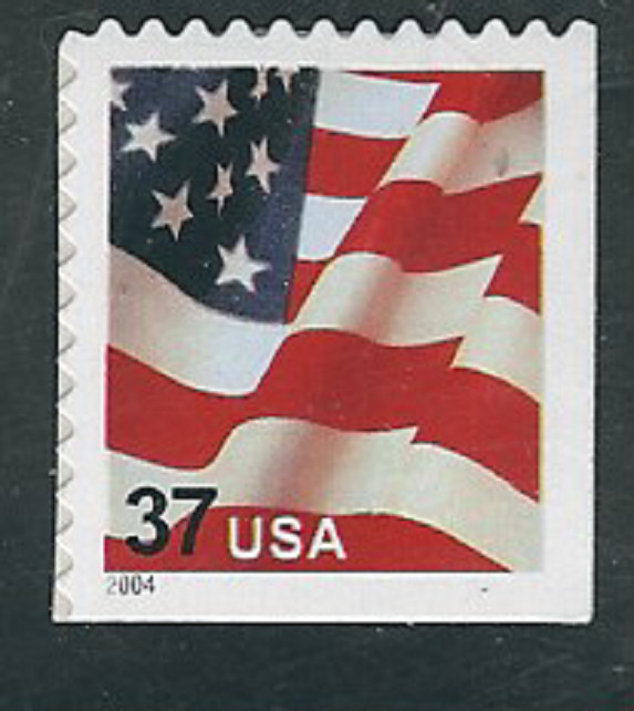 Scott #3635...37 Cent...Flag...3 Stamps