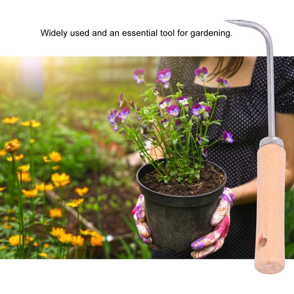 Single Claw Root Hook Root Pick Rake Bonsai Tool Soil Loosening Tool For