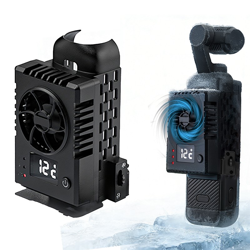 Cooling Fan For DJI Osmo Pocket 3 Quick-Release Cooler 3-Mode Adjustable Type C