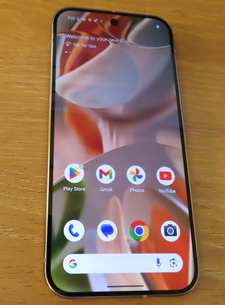 Google Pixel 9 PRO 128GB (Verizon / Unlocked) T-mobile Mint used - MEDIUM BURN