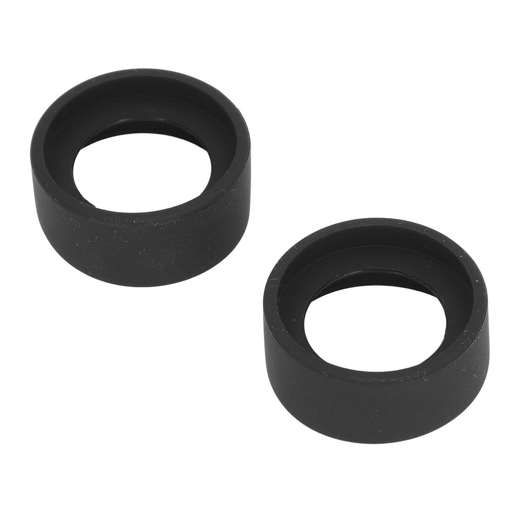 2 Pcs Microscope Eyepiece Eye Cup 41mm Diameter Flat Angle Rubber Eyepiece Cover
