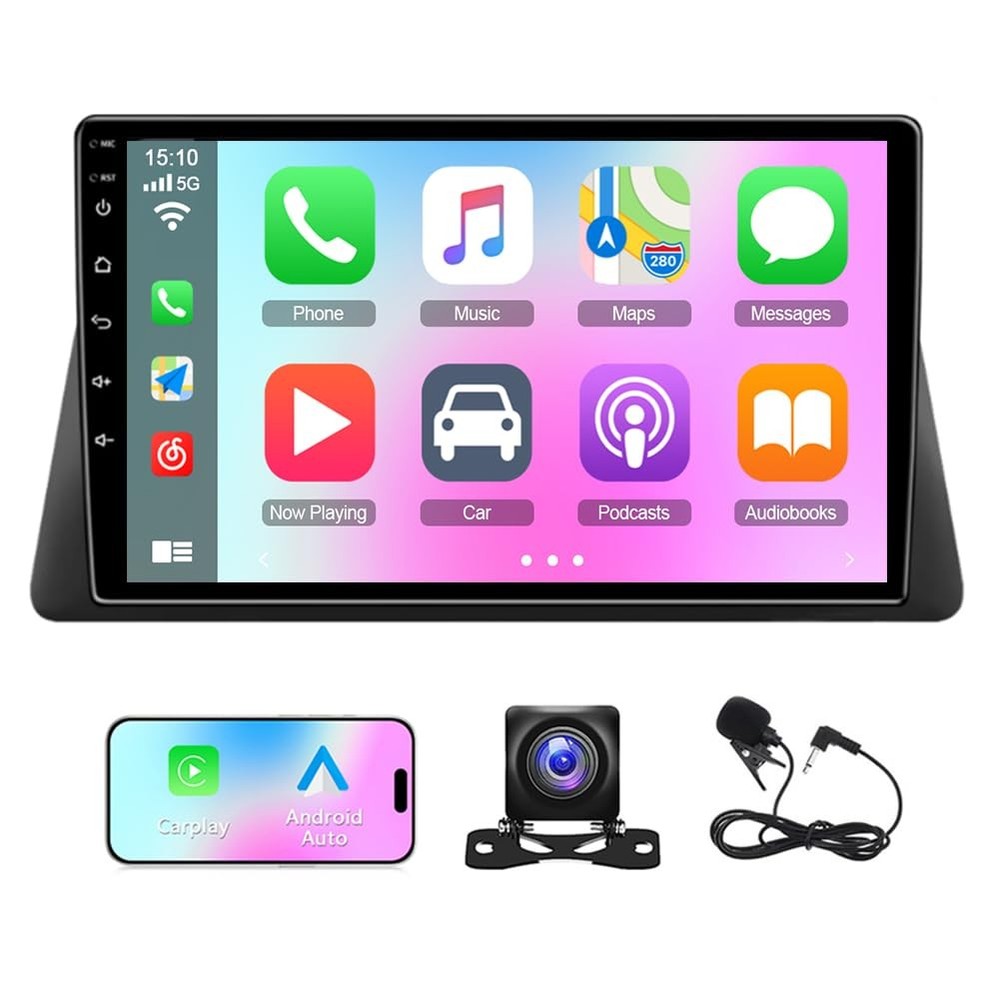 Android 15 Car Stereo Accord 2008-2013 CarPlay Android Auto Backup Camera GPS