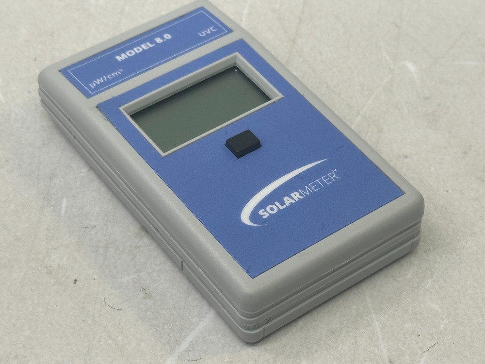 Solarmeter Digital Radiometer Model 8.0 / 8.0-RP UVC Meter