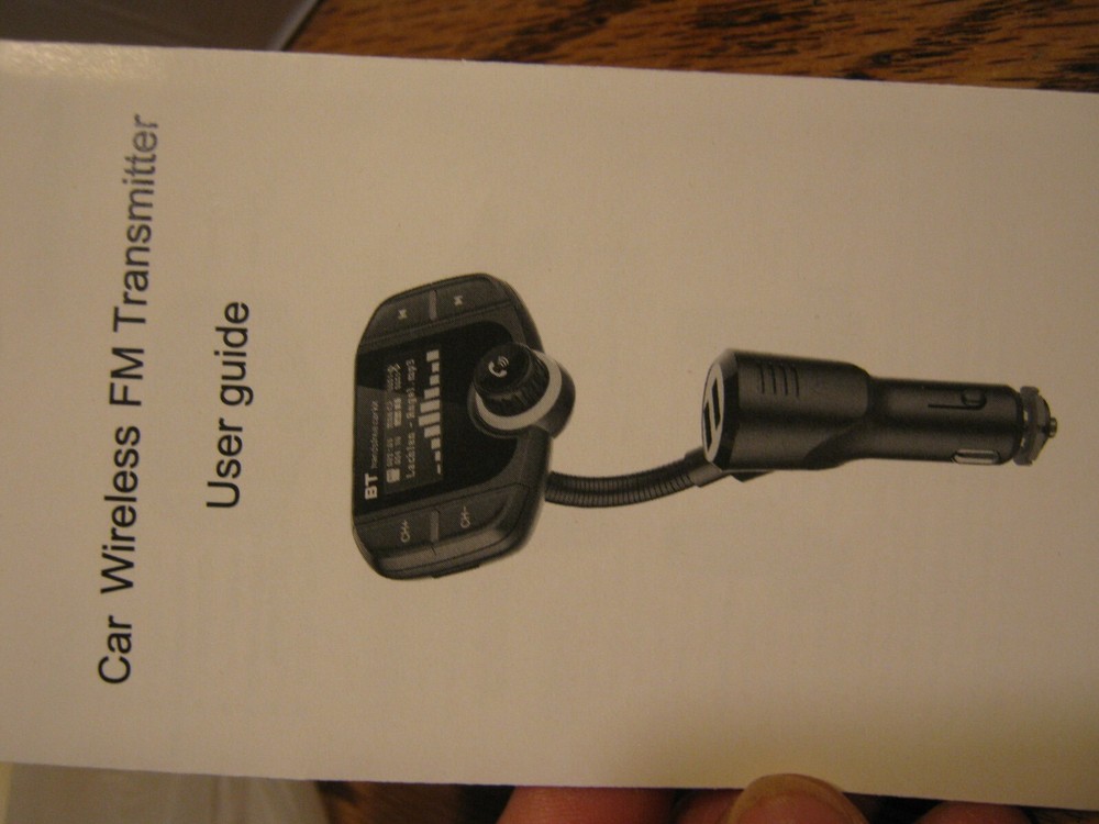 SUMIND FM Transmitter Wireless Car FM Transmitter QC3.0 Quick Charge