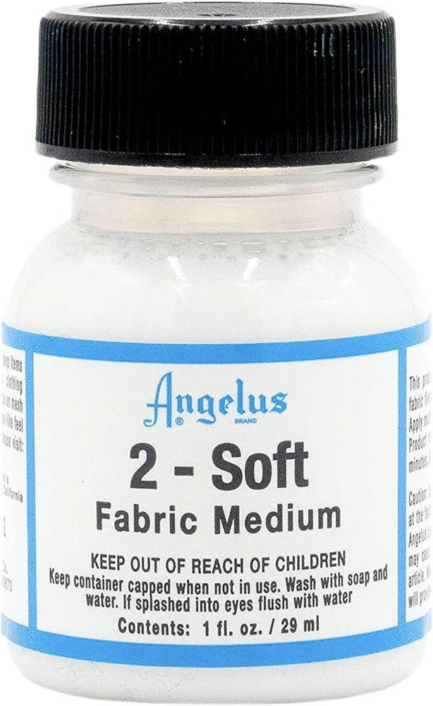 Angelus Acrylic Leather Paint 2 Soft Fabric Medium