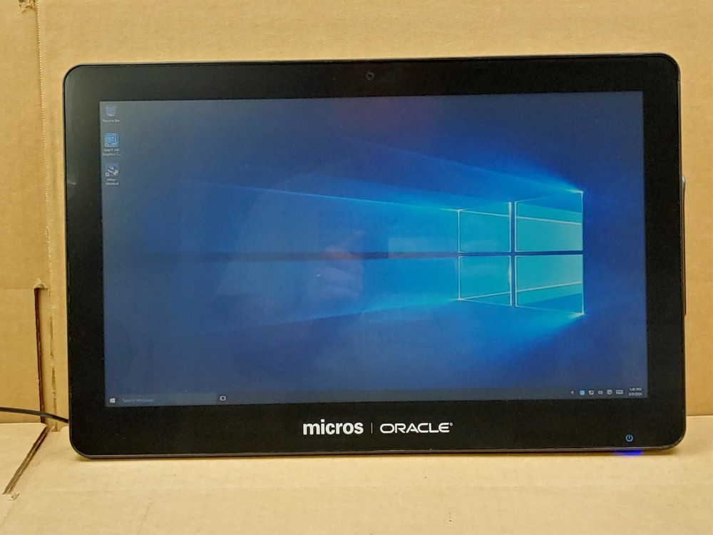 Micros Workstation 6 (610) Intel Atom E3827✔4GB✔64GB✔Win10Ent✔ *NO A/C* **READ**