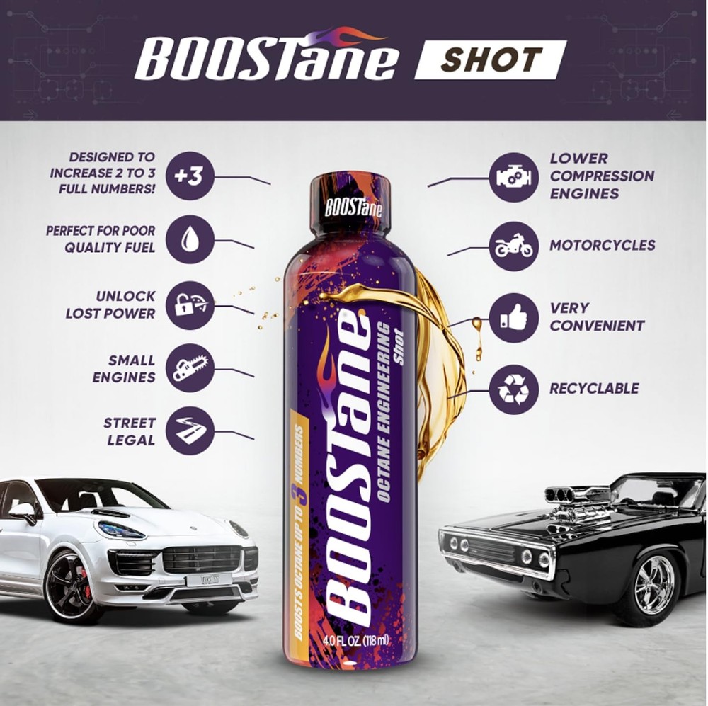 BOOSTane Shot Octane Booster (10 Pack) 4 oz. 10 Pack